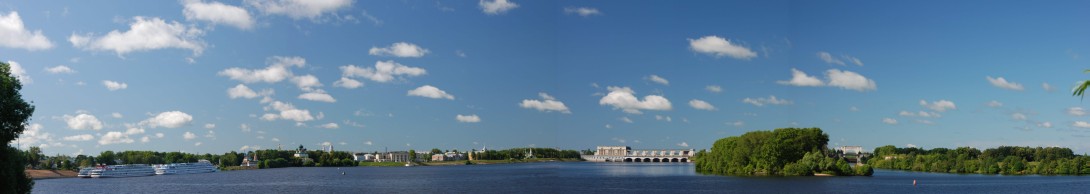 Panorama von Uglitsch